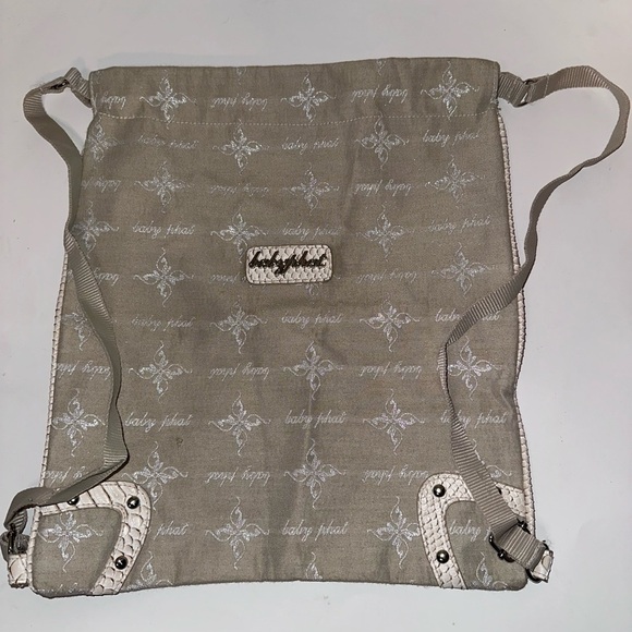 Baby Phat drawstring backpack
